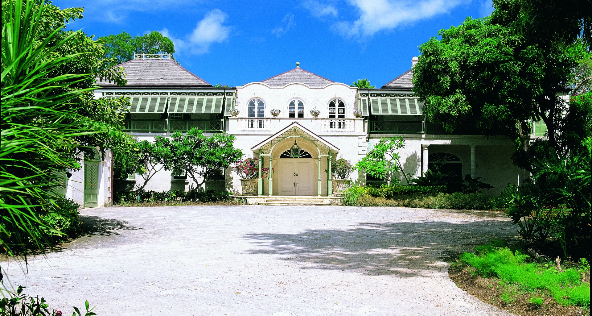 Four Winds Front Entrance, Larry Warren Architect, Barbados