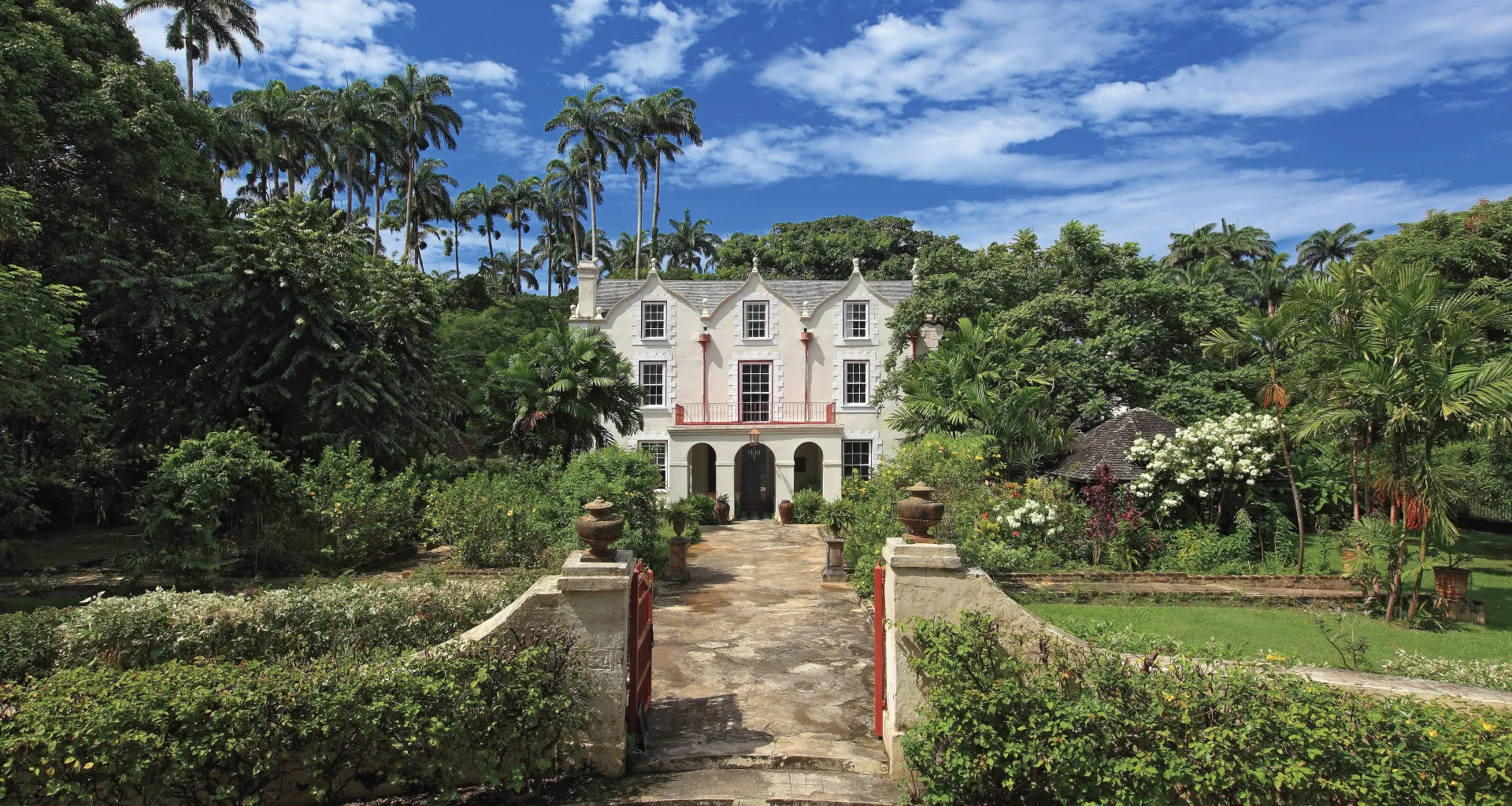 St Nicholas Abbey Great Front Entrance, Larry Warren Architect, Barbados