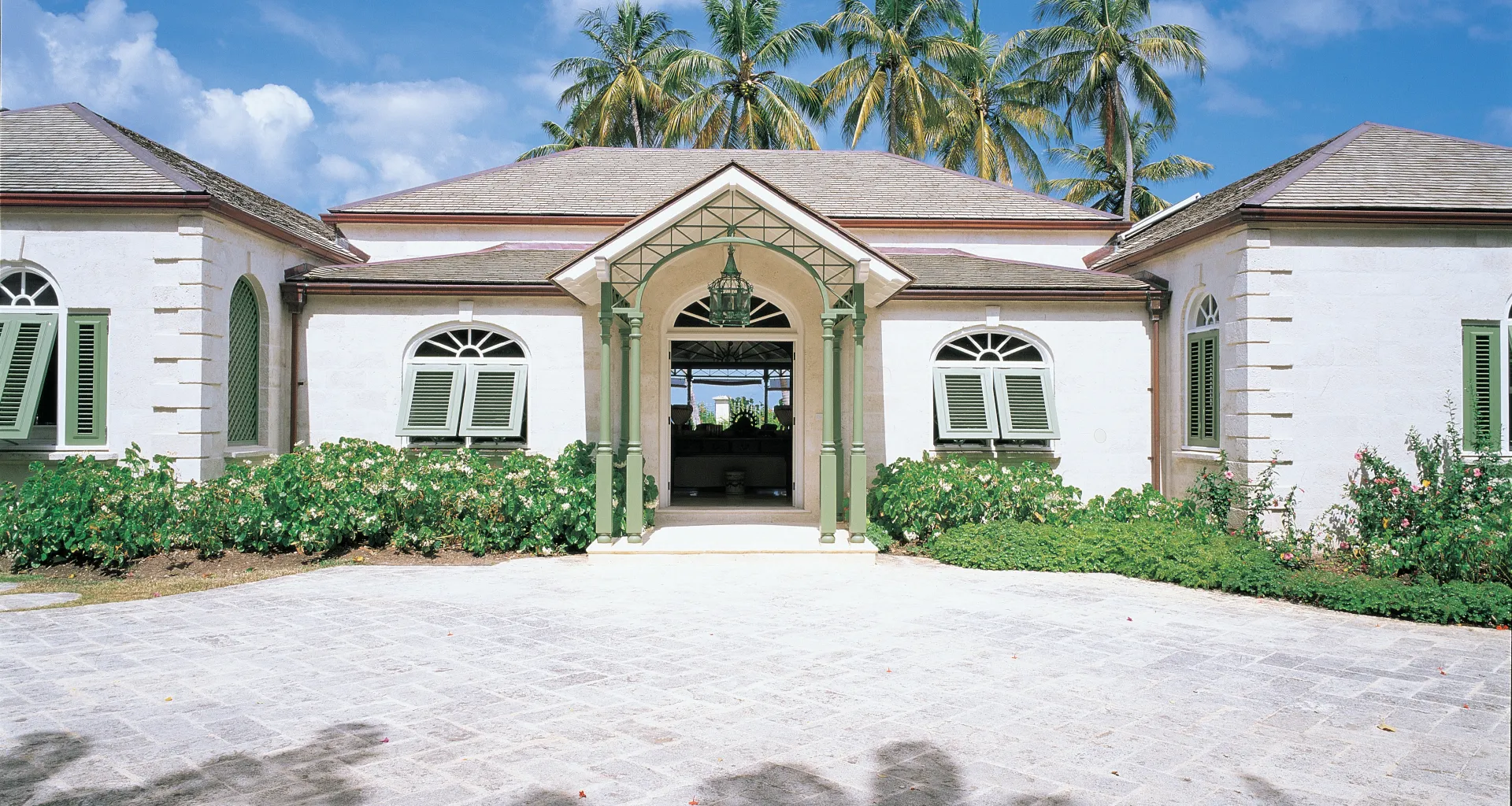 Four Winds Front Entrance, Larry Warren Architect, Barbados