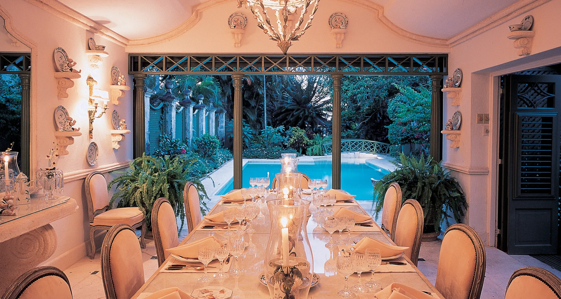 Mango Bay Dinning Room, Larry Warren Architect, Barbados