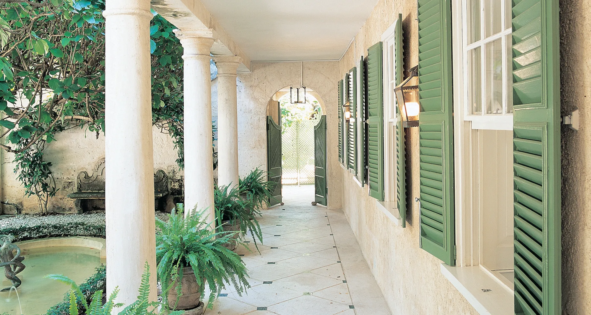 Mango Bay Hall Way, Larry Warren Architect, Barbados