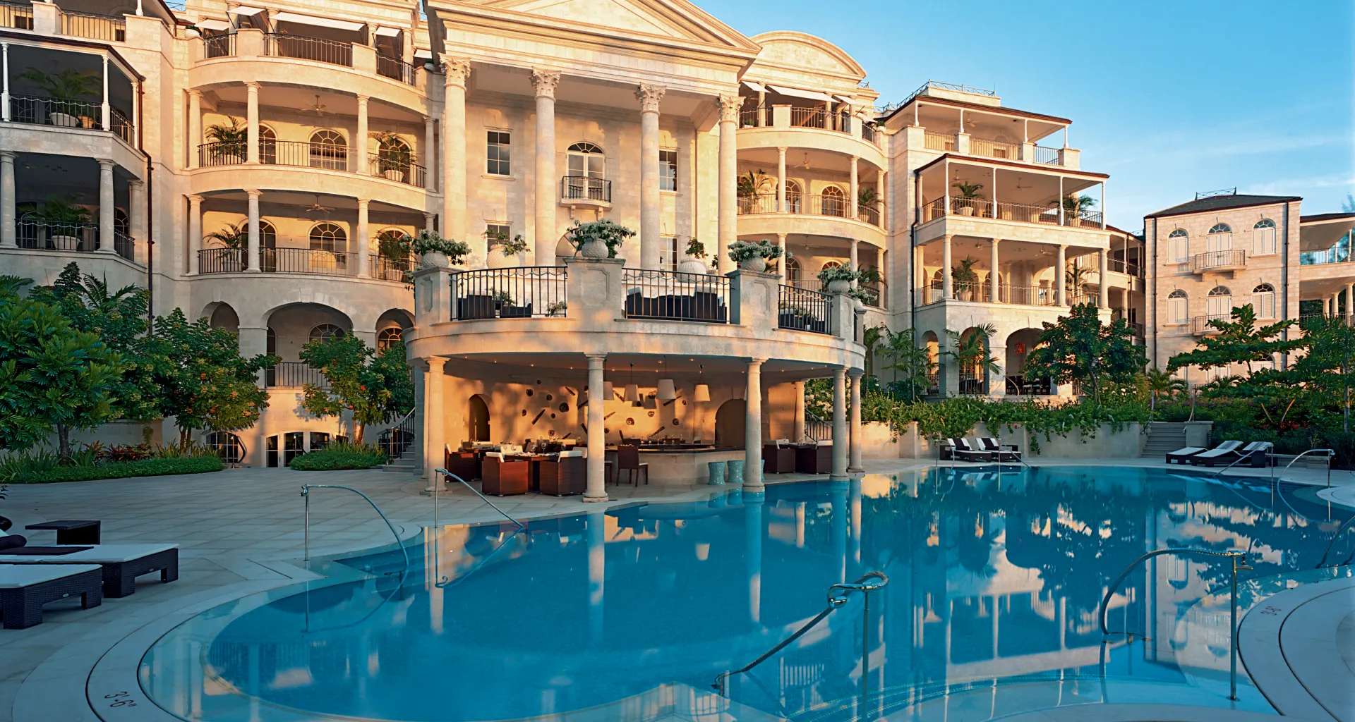 One Sandy Lane Pool, Larry Warren Architect, Barbados